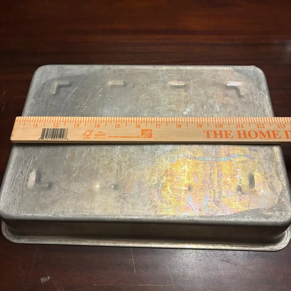 Vtg Rema Wear-Ever AirBake Insulated Aluminum Cake Lasagna Pan 13x9x2 USA